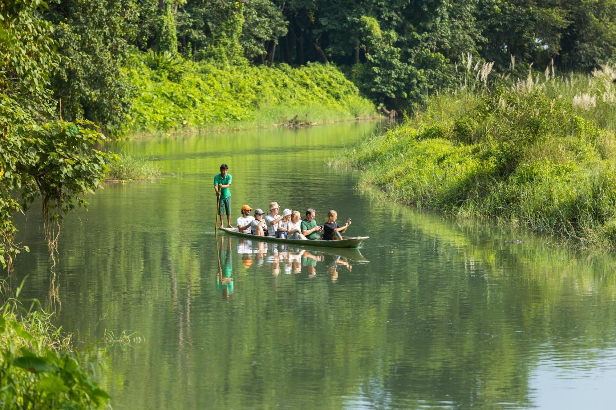 Hotel Parkside & Swimming Pool-Between Greenery And Azure ,Your Perfect Retreat Chitwan Exterior photo