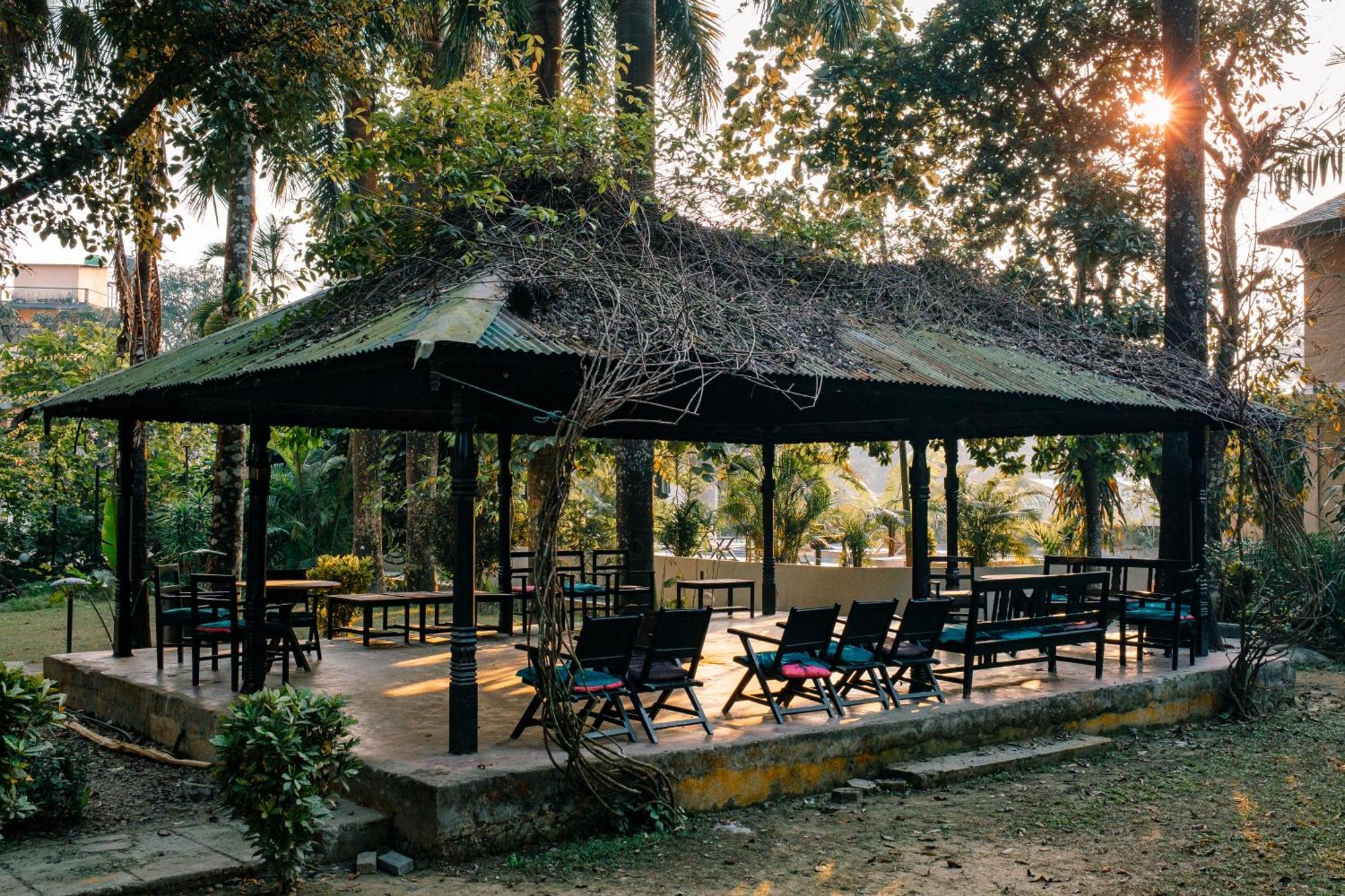 Hotel Parkside & Swimming Pool-Between Greenery And Azure ,Your Perfect Retreat Chitwan Exterior photo